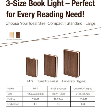 Elegant Book-Shaped Lamp™