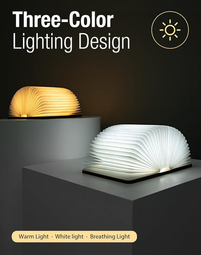 Elegant Book-Shaped Lamp™