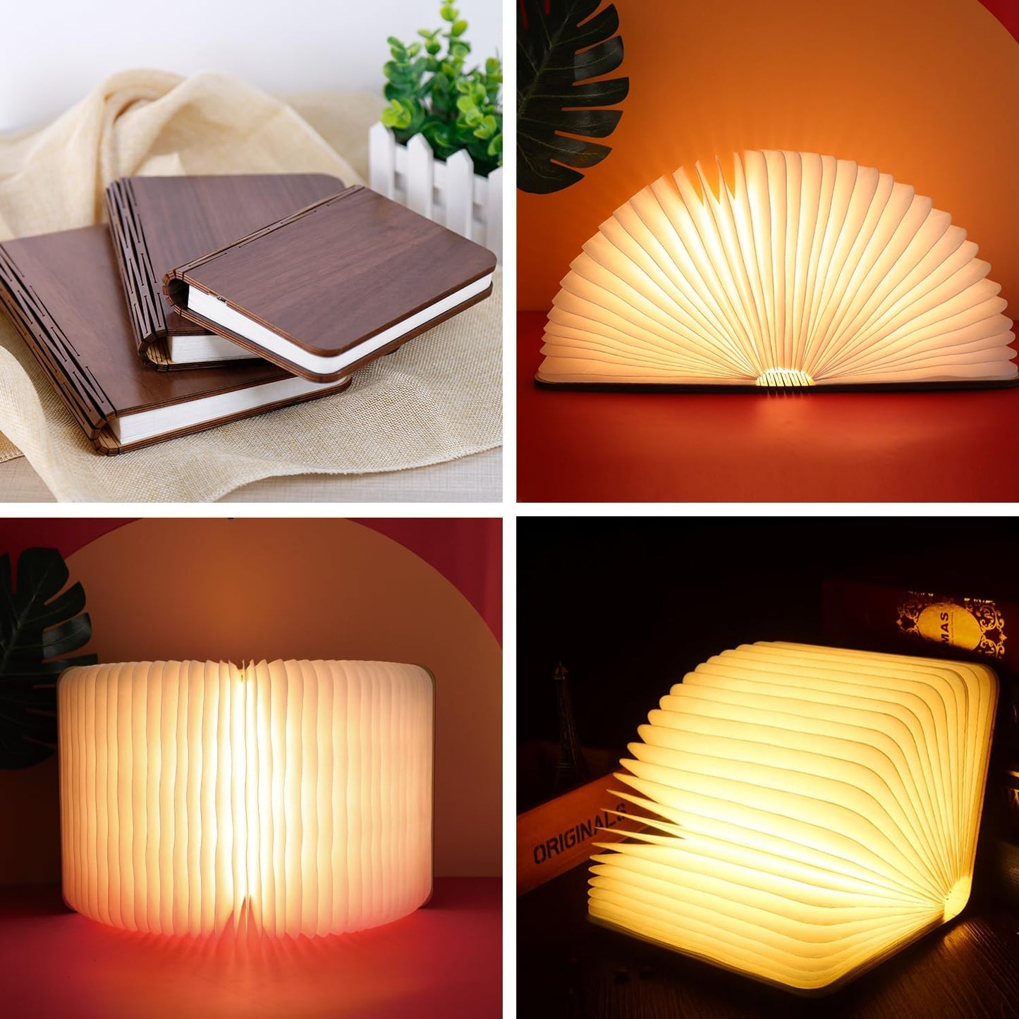 Elegant Book-Shaped Lamp™