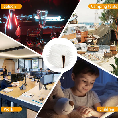 Elegant Book-Shaped Lamp™