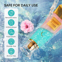 BrightSmile™ Whitening Toothpaste with Niacinamide – Peach-Mint Flavor