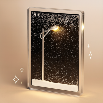 DIY Snowy Street Lamp Night Light™