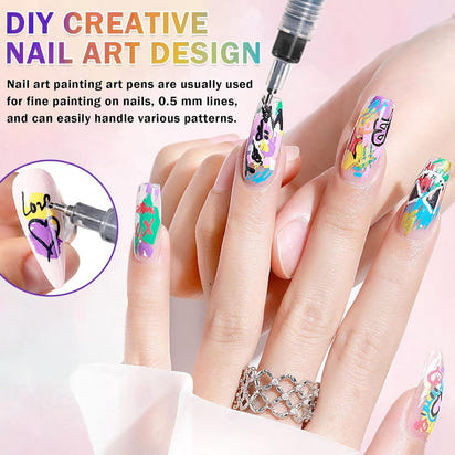 Vibrant Nail Art Marker Set™
