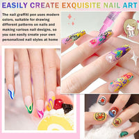 Vibrant Nail Art Marker Set™