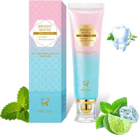 BrightSmile™ Whitening Toothpaste with Niacinamide – Peach-Mint Flavor