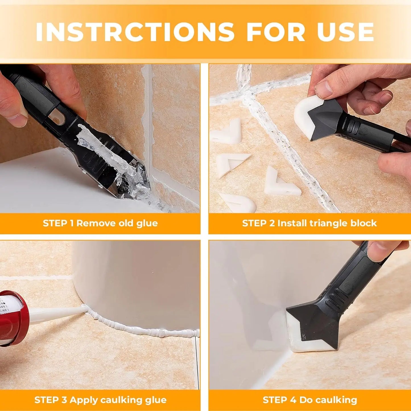 Precision Caulking Tool Set™